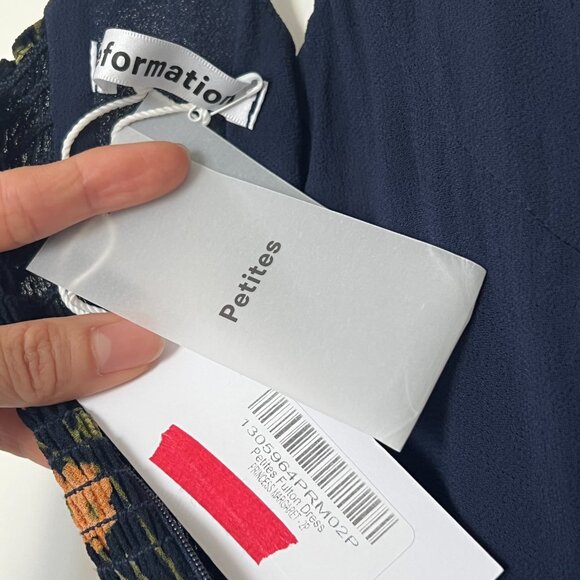 Reformation Petites Fulton Dress 2P NWT - Picture 10 of 12